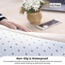 Kitchee Foam Floor Mat 150x200cm - Padded Thick Soft Tatami Style Rug Cream