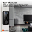 Tooleroo Digital Smart Door Lock Keypad - 5-in-1 Home Entry Security System