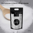 Orku 20Kg Potassium Citrate Food Grade - Granular BP USP FCC E332 Additive