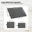 Social Hike Puzzle Felt Board 1000pcs - Folding Portable Stand Cover and Drawers