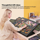 Social Hike Puzzle Felt Board 1500pcs - Folding Portable Stand Cover and Drawers