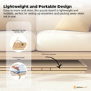 Social Hike 1500pcs Puzzle Board Table 6 Drawer with Cover - Wooden Folding Legs