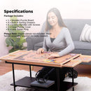 Social Hike Puzzle Board 1500 pcs  - Rotating Tabletop with 4 Drawers and Cover