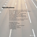 Social Hike 428L Car Rooftop Storage Carrier - Soft-Shell Waterproof Roof Bag