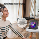 Tooleroo USB Rechargeable Desktop CD Player Speaker – Bluetooth Portable Black