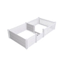 Rooster Farms PVC Dog Whelping Box + Play Pen 1.9m x .95m x 0.48m - Birthing Kit