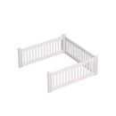 Rooster Farms PVC Dog Play Pen Extension for Whelping Box - 95cm x 95cm x 48cm