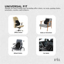 Orku Ergonomic Lumbar Cushion - Memory Foam Back Support Car Office Gaming Chair