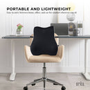 Orku Ergonomic Lumbar Cushion - Memory Foam Back Support Car Office Gaming Chair