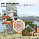 Social Hike Portable Camping Shower Head - Outdoor Rechargeable Pump LED Light