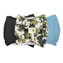 Rooster Farms Male Dog Diapers Medium 3Pk - Washable Reusable Nappies Hook/Loop