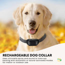 Rooster Farms Dog Bark Training Collar Citronella + Sound Rechargeable Automatic