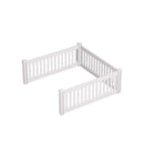 Rooster Farms 1.15m PVC Dog Play Pen Extension for Whelping Box 3 Side Enclosure