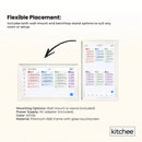 Kitchee 10" Digital Calendar Smart Family Planner - 25.5cm Touchscreen White
