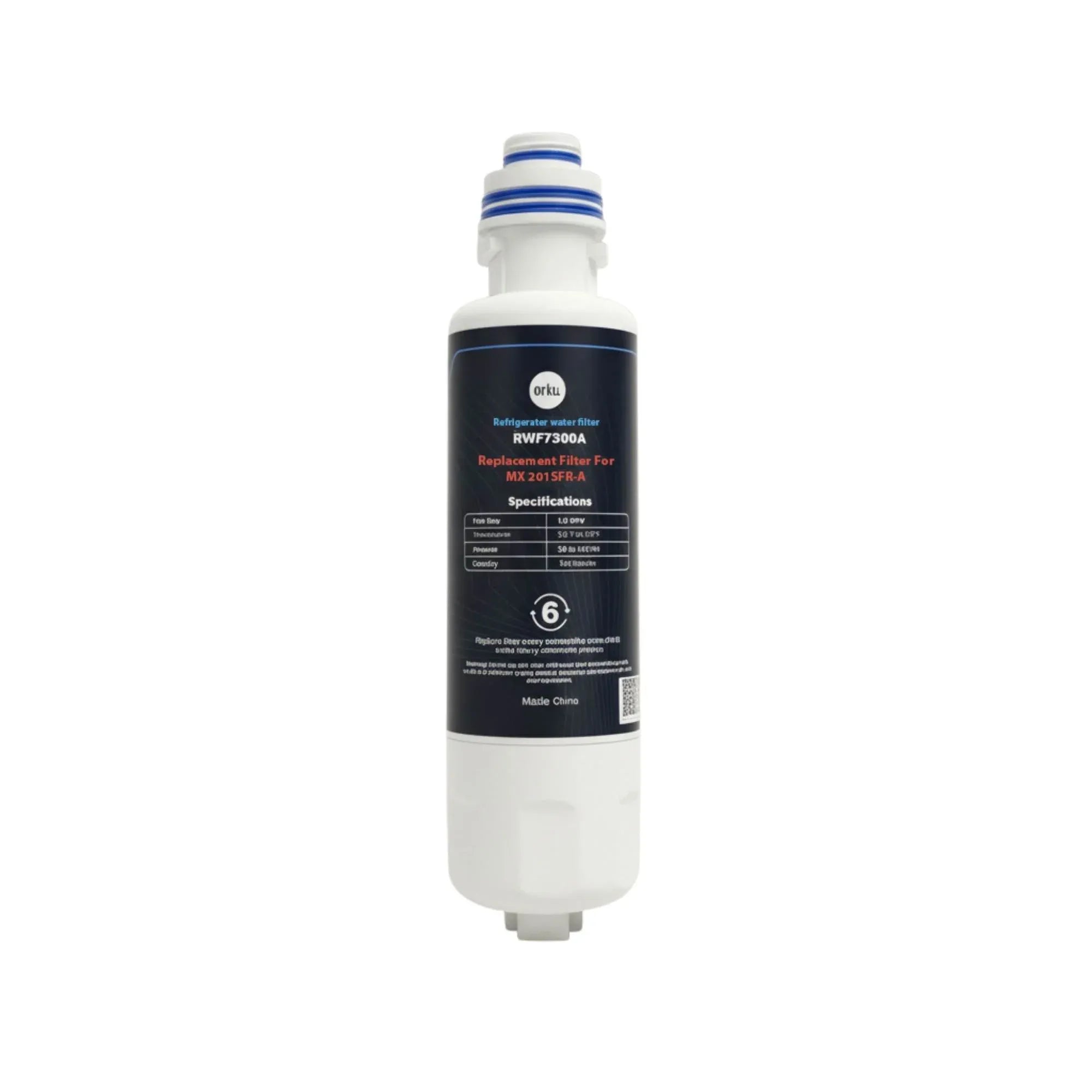 Orku Fridge Water Filter Cartridge Replacement for RWF7300A Samsung Refrigerator