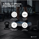 Social Hike 55cm Vibration Plate Machine Full Body Exercise Platform 200W Blue