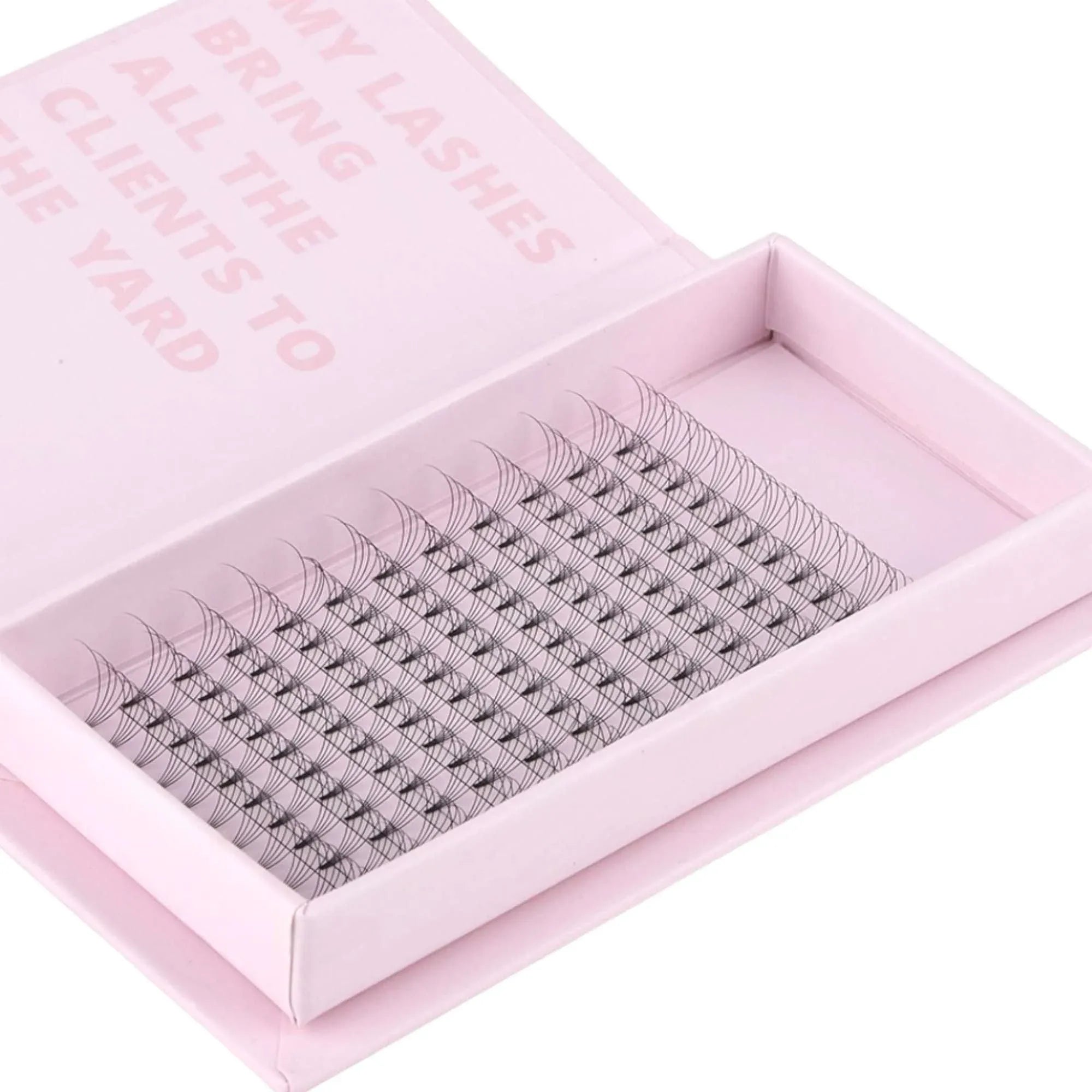 Miosh Eyelash Extensions - 5D Premade Volume Short Stem Eye Lash 0.10 / D CURL