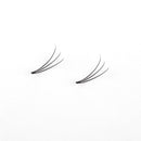 Miosh Eyelash Extensions - 3D Premade Volume Short Stem Eye Lash 0.10 / D CURL