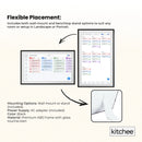 Kitchee 10" Digital Calendar Smart Family Planner - 25.5cm Touchscreen Black