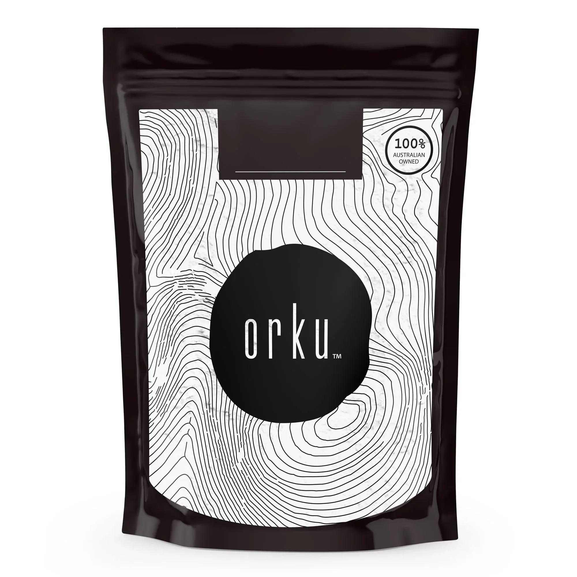 Orku 1Kg Magnesium Bisglycinate Powder Unflavoured Chelated Biglycinate