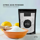 Orku 400g Citric Acid Powder - Food Grade Non GMO Anhydrous Preservative E330