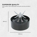 Kitchee 5 x For Nutribullet Extractor Cross Replacement Blade - 1200W 1200