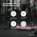 Social Hike 68cm Vibration Plate Machine Full Body Workout Platform Pink