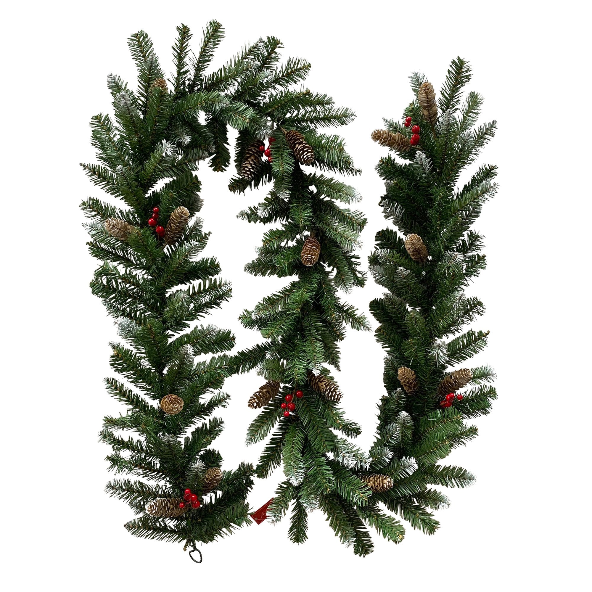 Christabelle 2.7m Christmas Garland with Pine Cones & Berries Pine Tree Decoration Ornament