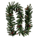 Christabelle 274cm Christmas Garland with Pine Cones & Berries