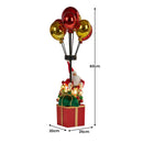 Christabelle 60cm LED Christmas Santa Claus with Balloons & Lights Ornament Decoration