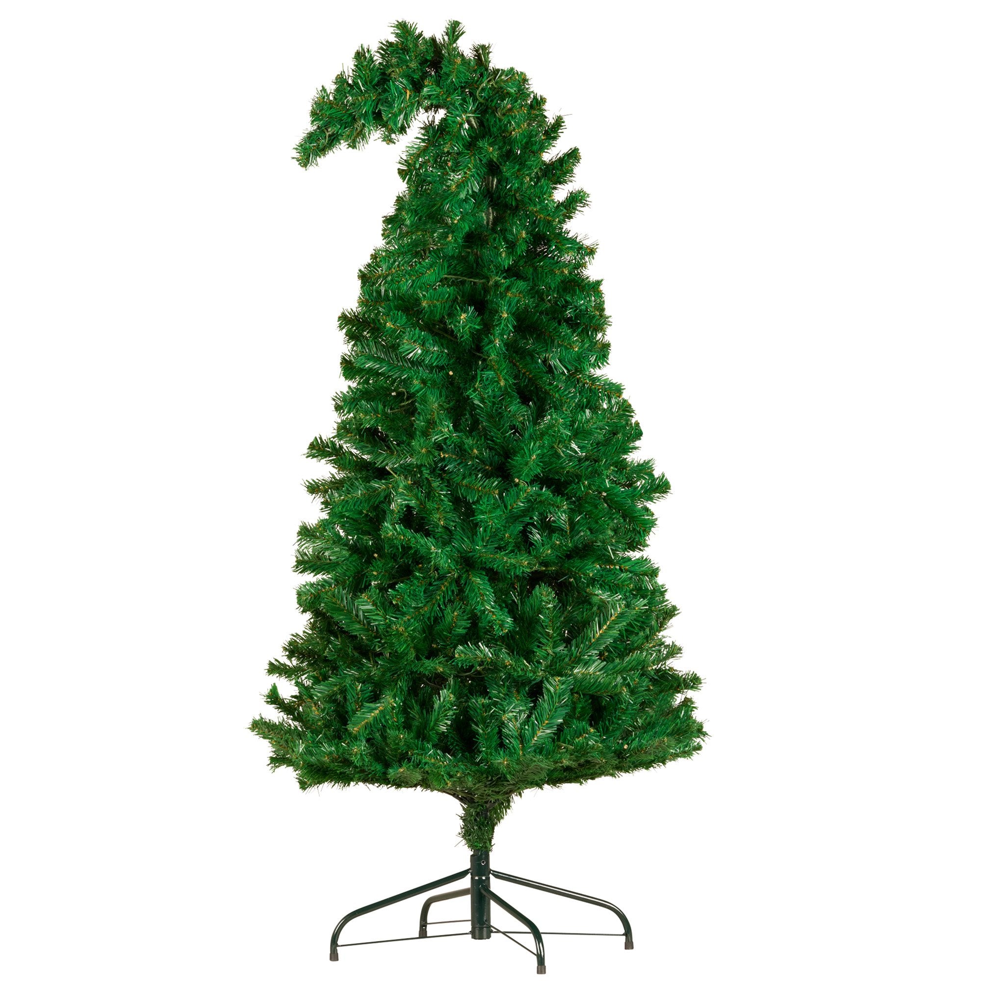 Christabelle Bad Santa 1.2m Curved Multicolour Pre-Lit Christmas Tree with 550 Tips