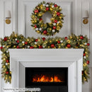 Christabelle 274cm Battery-operated Christmas Garland Jingle Bells Collection