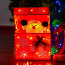 Christabelle Animated Santa Gift Box Led Christmas Tree Decoration Xmas Ornament