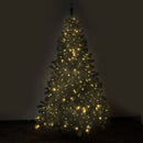 Christabelle 1.2m Pre-Lit LED Artificial Christmas Tree with Snow Tipped Needles Pine Cones Stand