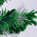 Christabelle 1.2m Pre-Lit Fibre Optic Artificial Christmas Tree with Multicolour Twinkling Star Lights
