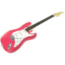 Karrera 39in Electric Guitar - Pink