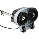 Kartrite Hauskeeper Gen2 5-in-1 Black Electric Floor Polisher Hard Waxer Buffer Scrubber Cleaner 240v With Twin Rotating Brushes 6m Power Cord
