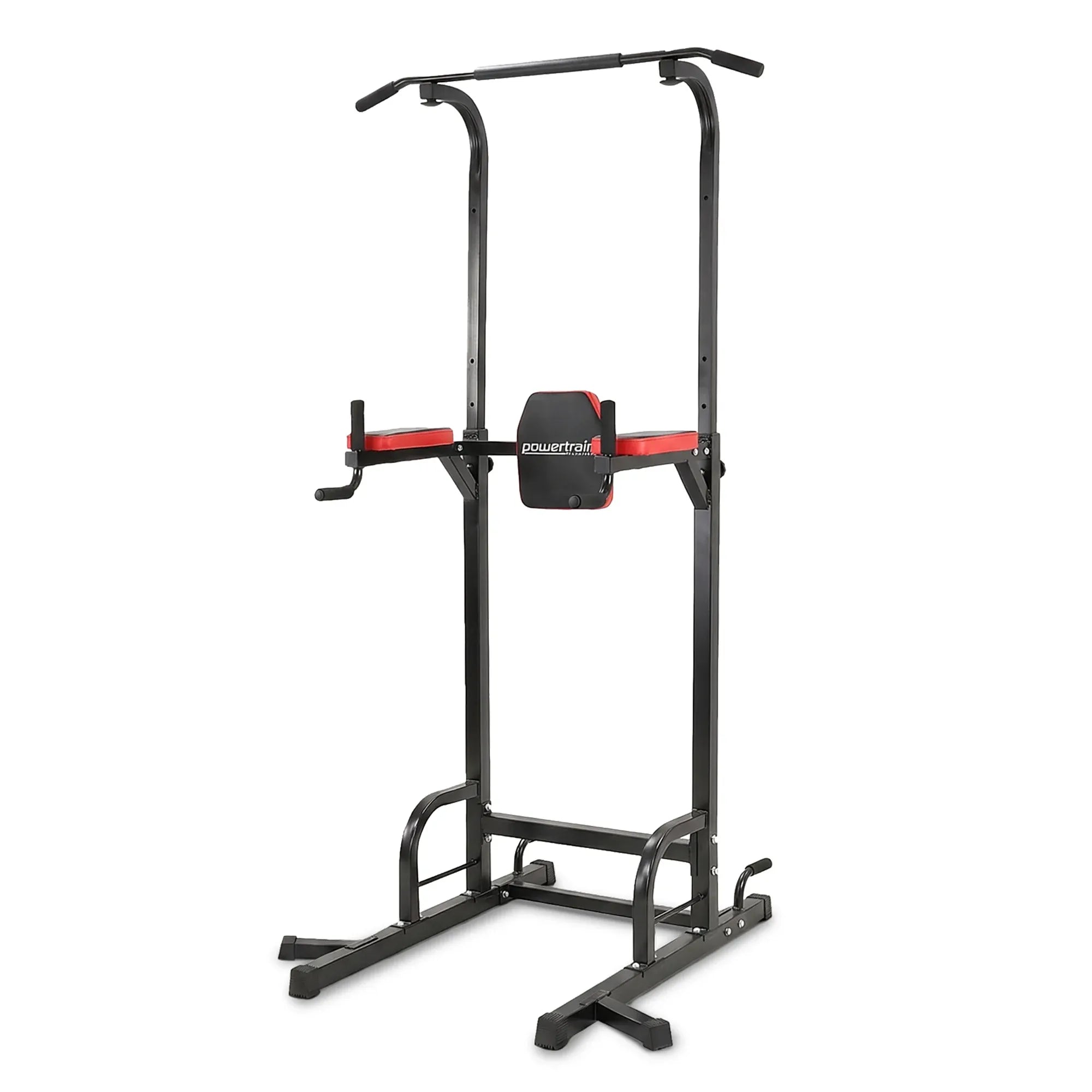 Powertrain J06 Multi-Function Power Tower Pull Up Chin Up Dip Station Heavy Duty Home Gym Strength Training Equipment