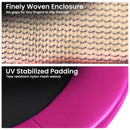 Kahuna 10ft Trampoline Pad and Net - Pink