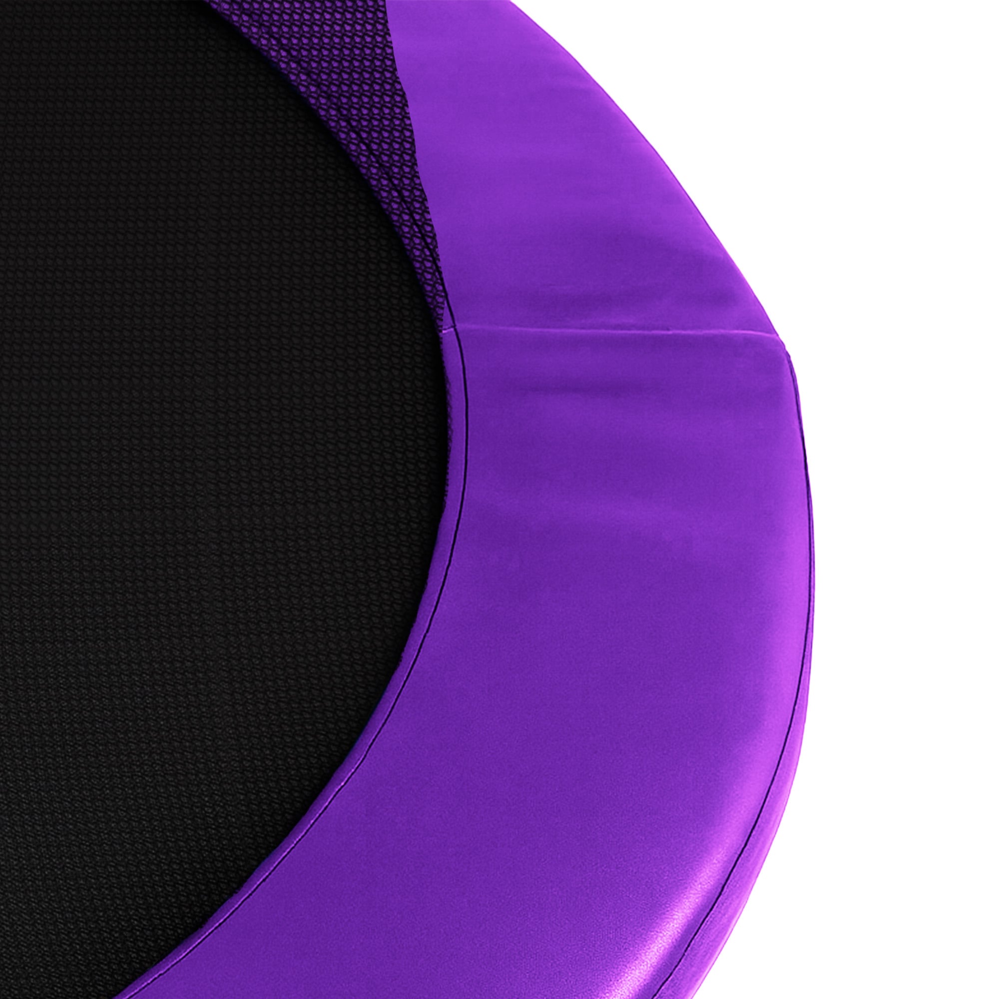 Kahuna 12ft Trampoline Pad and Net - Purple