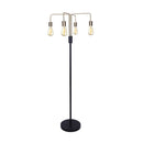 Sarantino 4-Light Industrial Floor Lamp 160cm Modern Vintage Metal Standing Light LED Living Room Bedroom E27