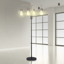 Sarantino 4-Light Industrial Floor Lamp 160cm Modern Vintage Metal Standing Light LED Living Room Bedroom E27