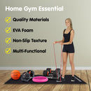 Powertrain 1.5m Exercise Treadmill Mat 5mm Thick Non-Slip EVA Floor Protector for Spin Bike Home Gym Equipment