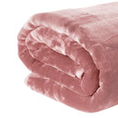 Laura Hill Mink Blanket Queen Size Double-sided Soft Plush Bed Faux Throw Rug 220 X 240cm (pink)