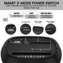 Centurion 25L 12-Sheet Paper Shredder Electric Cross-Cut Home & Office Cutter