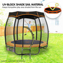 Kahuna 8ft Removable Twister Trampoline Roof Shade Cover