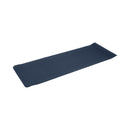 Powertrain 6mm Non-Slip TPE Yoga Mat Double Layer Exercise Pilates Fitness Workout Mat with Carry Strap - Dark Blue
