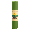 Powertrain 6mm Non-Slip TPE Yoga Mat Double Layer Exercise Pilates Fitness Workout Mat with Carry Strap - Green