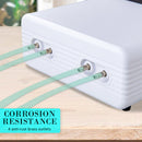 Aquarium Air Pump Oxygen Hydroponic 4 Outlet 670L/H 8W WHITE