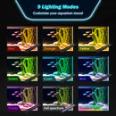 Dynamic Power Planted Aquarium LED Light Day Night Cycle Full Spectrum 24W 56cm